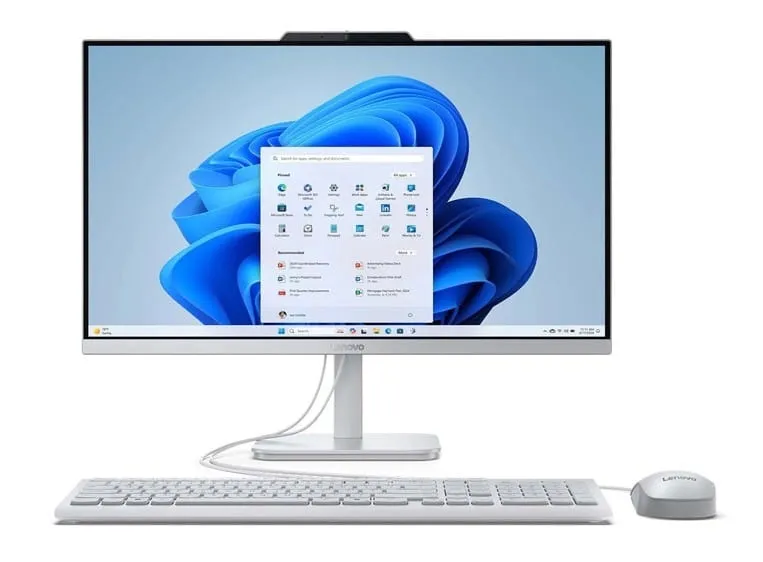 AIO Lenovo A100 · 8GB DDR4 · 512GB SSD · Pantalla 23,8" FHD