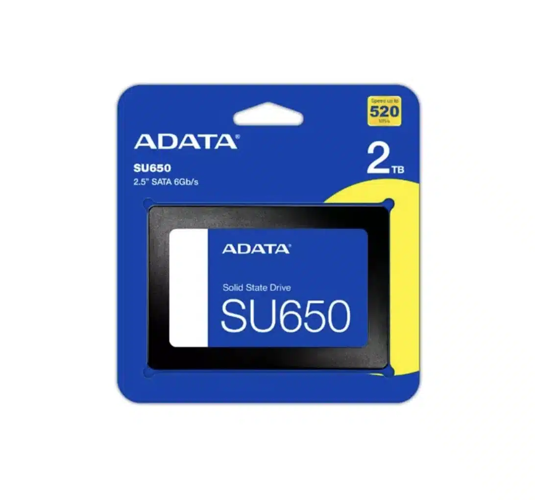 Disco Solido Adata SU650 · 256GB SATA 2.5"