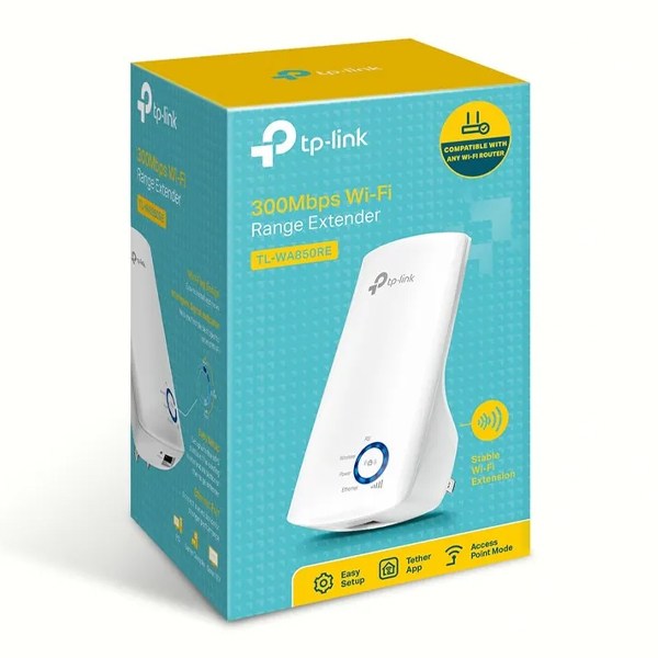 Extensor De Rango Inalambrico TP-LINK TL-WA850RE 300 Mbps