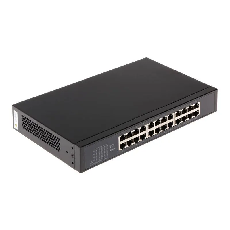 Switch Dahua 24 Puertos · Para Escritorio Y Montaje En Rack