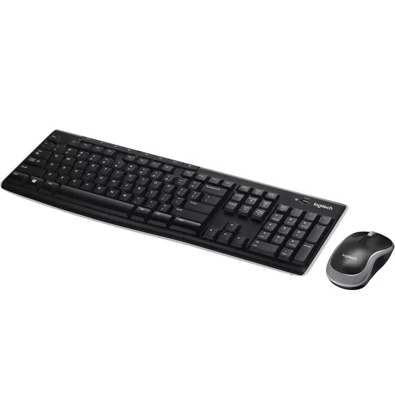 Combo Teclado Y Mouse Logitech MK270 · Negro