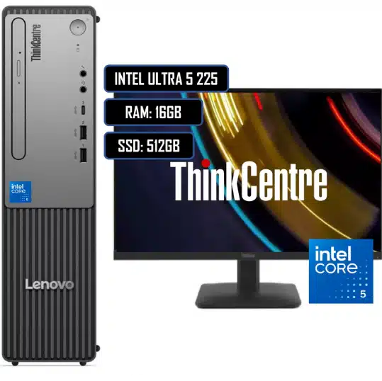 PC Lenovo SFF ThinkCentre Neo 50S Gen 6 · Intel Core Ultra 5 225 · 16GB DDR5 · 512GB SSD