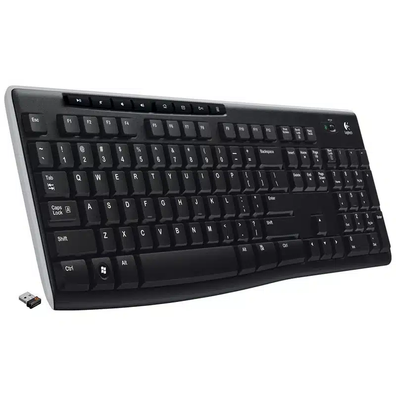 Teclado Logitech K270 · Negro