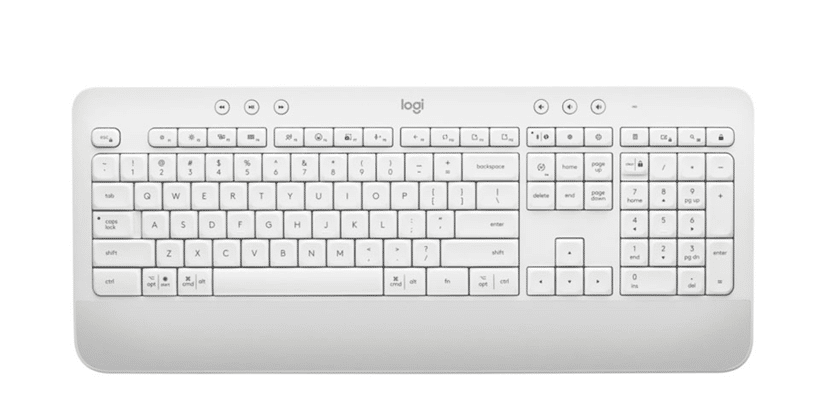 Teclado Logitech Pebble Keys 2 K380S · Blanco