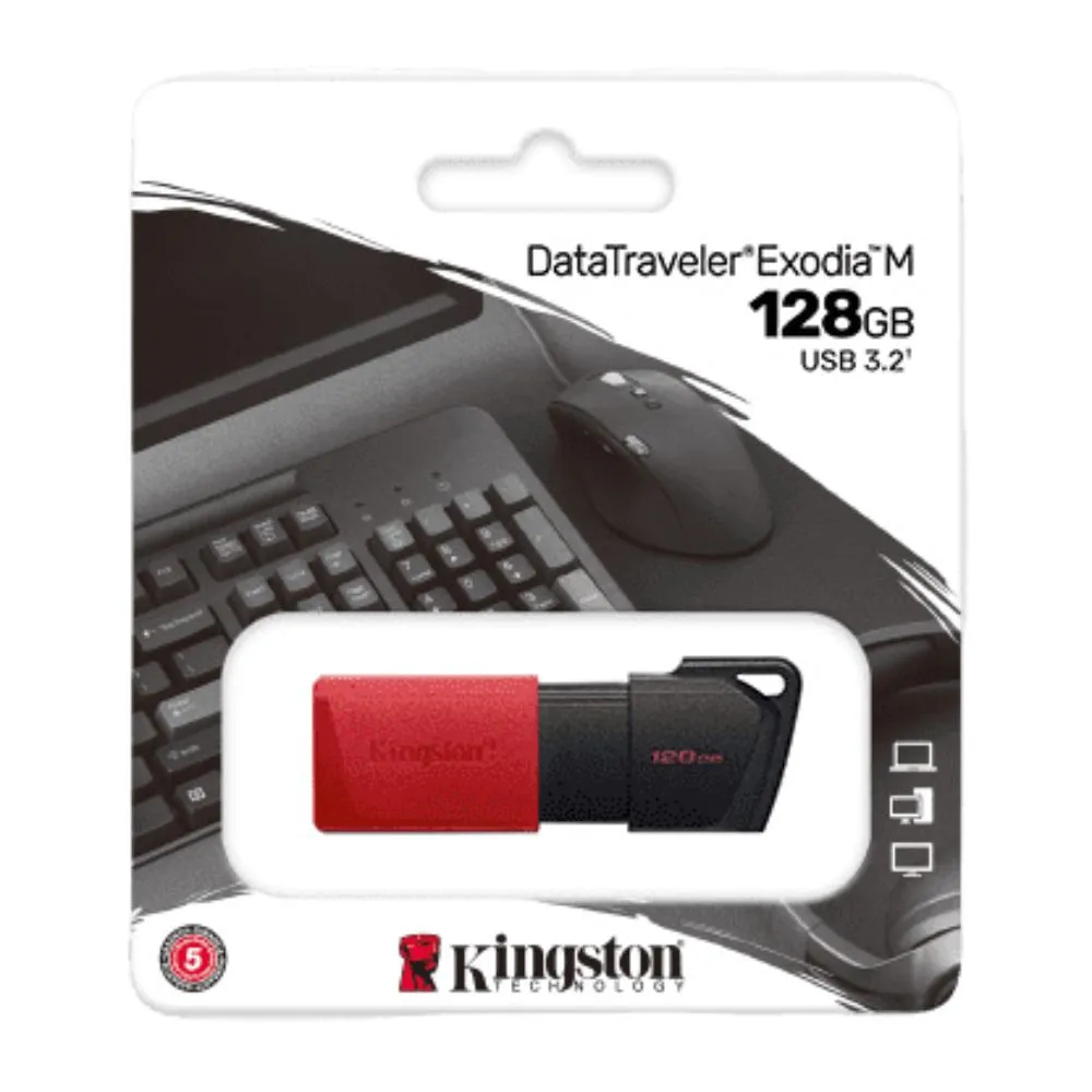 Memoria USB Kingston Datatraveler 3.2 Dtx Exodia Onyx · 128GB