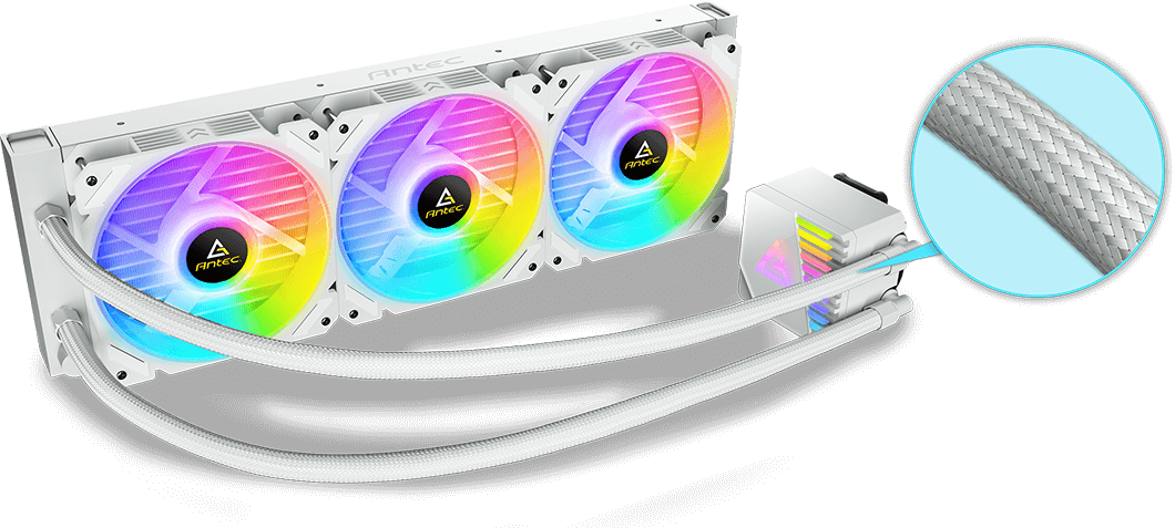 Liquida ANTEC Symphony 360 White ARGB
