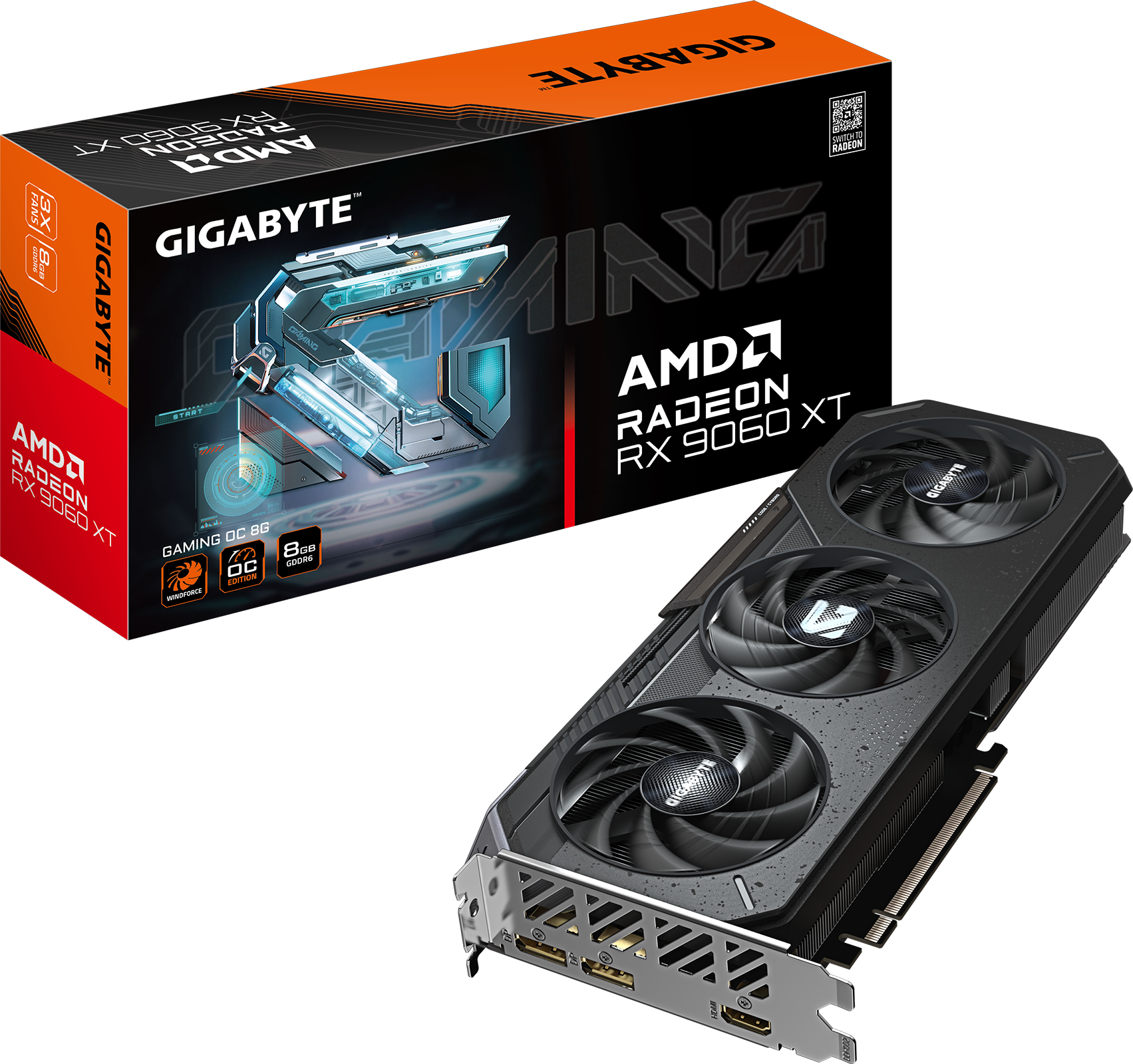 Gigabyte 9060XT Gaming OC 8GB