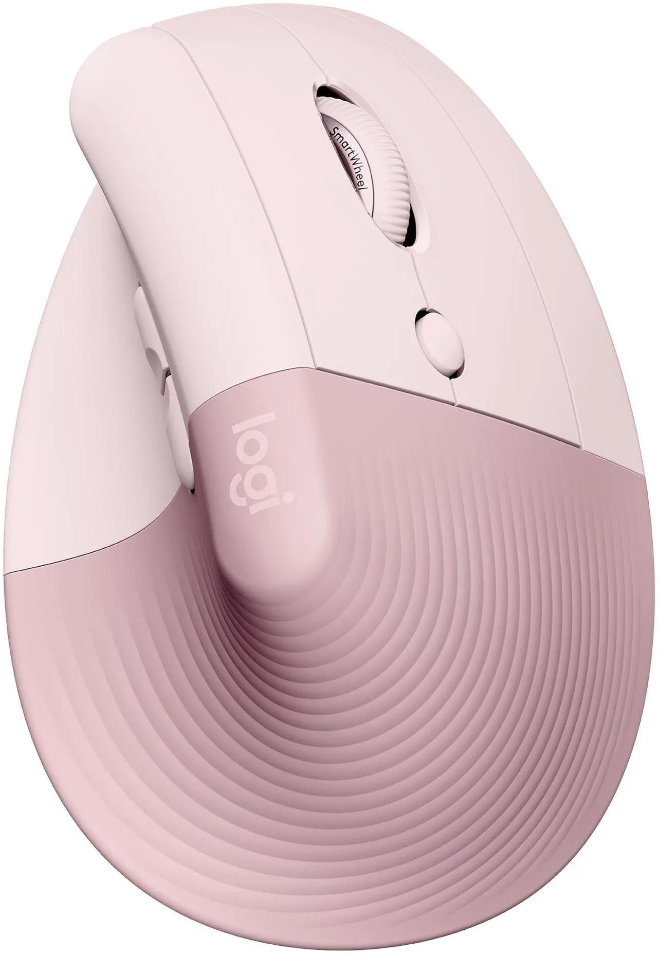 Mouse Logitech Lift Vertical · Rosa