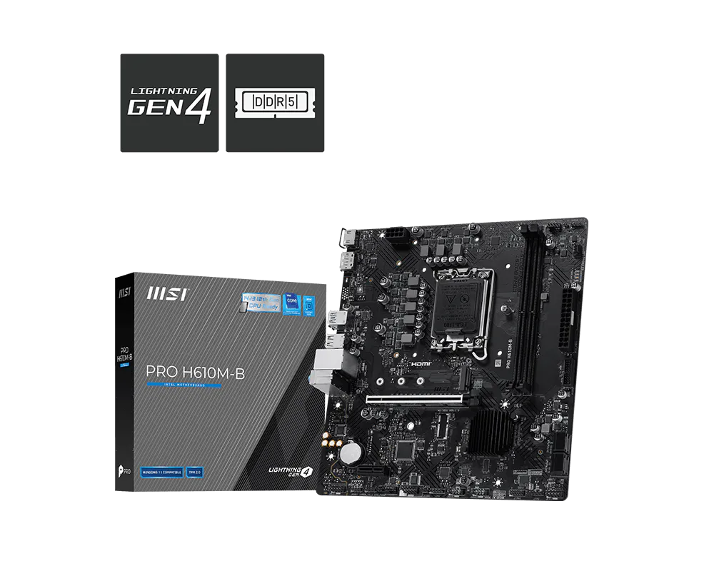 Board MSI H610M-B (DDR5)
