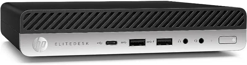 Computador HP EliteDesk 800 G4 Mini – Core i7 8.ª gen, 8 GB, SSD 256 GB (usado)