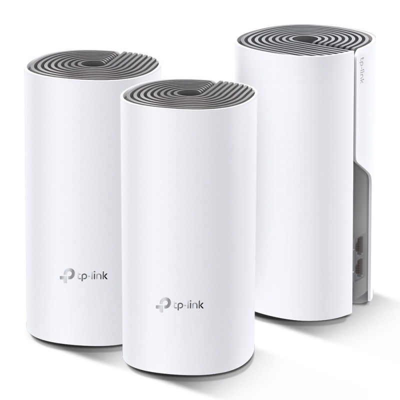 DECO E4 TP-LINK - 1 PACK - AC1200 - SISTEMA WIFI DE MALLA DOBLE BANDA - BASE 10/100